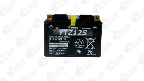 Yuasa YTZ12S (11 A/h), 210A L+