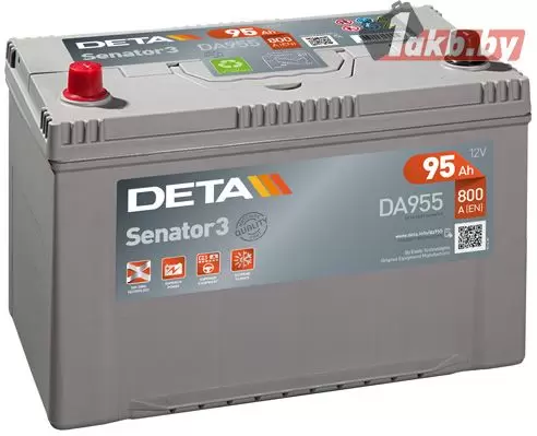 Deta Senator 3 DA955 (95 A/h), 800A L+