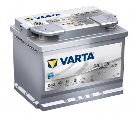 Аккумулятор-varta-silverdynamic-agm-d52