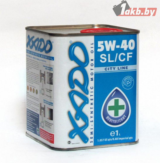 Xado Atomic Oil 5W-40 SL/CF City Line 1л