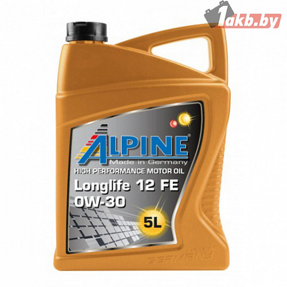 Alpine Longlife 12 FE 0W-30 5л