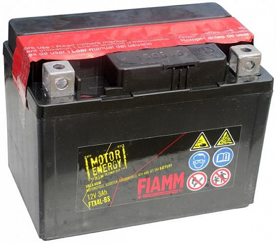 Fiamm FTX4L-BS AGM (3 A/h), 40A R+