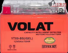 Аккумулятор VOLAT YTX9-BS (iGEL) (9 A/h), 135A L+
