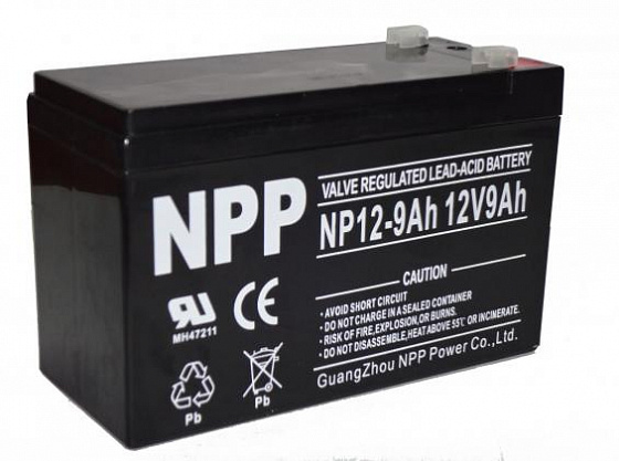 Аккумулятор для ИБП NP (9 A/h), 12V