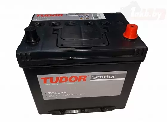 Аккумулятор Tudor Starter Asia TC604A (60 A/h), 510A R+ (с бортом)