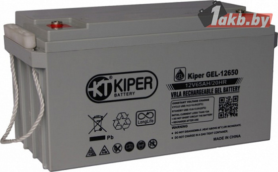 Аккумулятор для ИБП Kiper GEL (12 V/65 A/h)