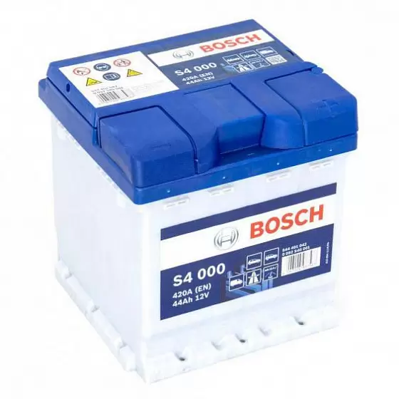 Bosch S4 000 (42 А/h), 390A R+ (542 400 039)