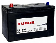 Аккумулятор TUBOR Asia AGM (85 A/h), 800A L+