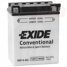 Аккумулятор Exide EB14-B2 (14 A/h), 145A L+