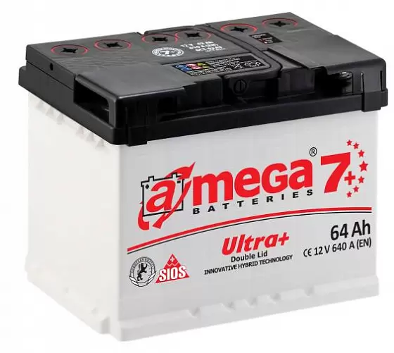 A-mega Ultra Plus (64 A/h), 640А R+