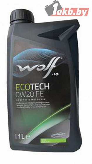 Wolf Eco Tech 0W-20 FE 1л