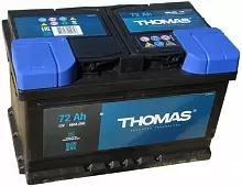 Аккумулятор Thomas (72 A/h), 740A R+ низ.