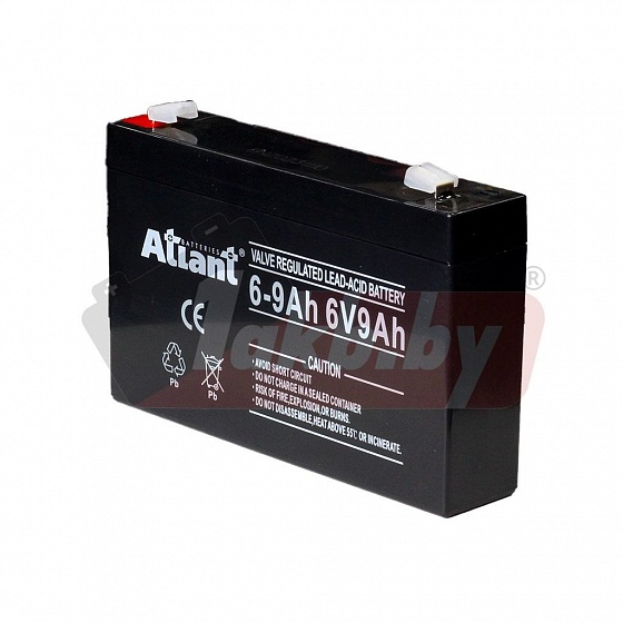 Аккумулятор для ИБП Atlant (9 A/h), 6V  