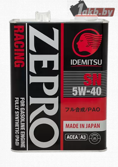 Idemitsu Zepro Racing 5W-40 4л