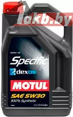 Моторное масло Motul Specific DEXOS2 5W-30 5л
