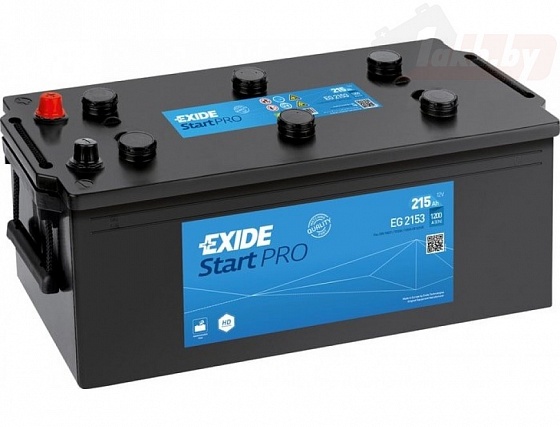 Exide StartPro EG2153 (210 A/h), 1200A L+