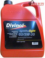 Моторное масло Divinol Syntholight 03 5W-30 5л