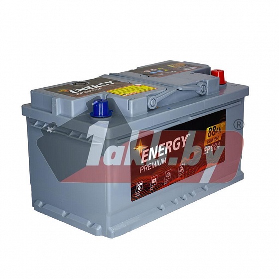 Energy Premium EP884 (88 A/h), 850A R+ низ.