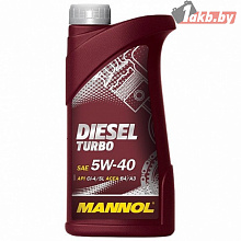 Моторное масло Mannol DIESEL TURBO 5W-40 1л