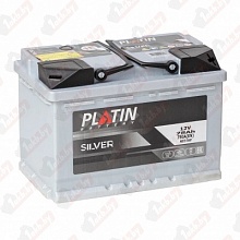 Аккумулятор PLATIN SILVER (78 A/h), 760A R+ низ.