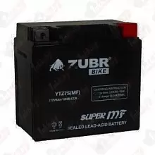 Аккумулятор ZUBR YTZ7S (MF) AGM (6 A/h), 100A R+