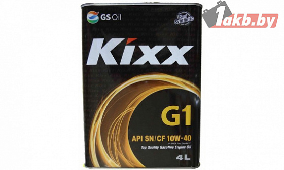 Kixx G1 10W-40 SN/CF 4л