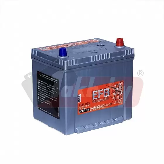 TUBOR ASIA EFB (70 A/h), 600A R+ (D23)