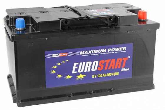 Eurostart Blue (100 A/h), 800А R+