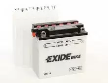 Аккумулятор EXIDE EB7-A (8 A/h), 85A L+