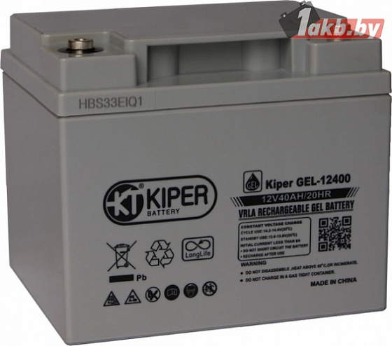 Аккумулятор для ИБП Kiper GEL (12 V/40 A/h)