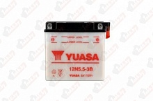 Аккумулятор Yuasa 12N5-4B (5 A/h) L+