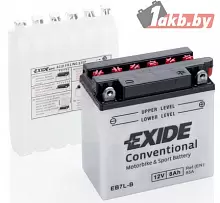 Аккумулятор Exide EB7L-B (8 A/h), 85A R+