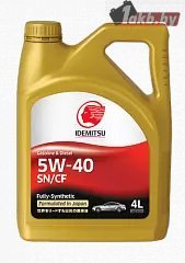 Моторное масло Idemitsu 5W-40 SN/CF 4л