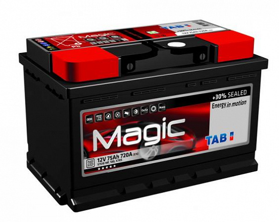 TAB Magic (75 A/h), 720А R+ низ.