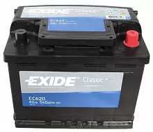 Аккумулятор Exide Classic EC620 (62 A/h), 500A R+