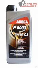 Моторное масло Areca F6003 5W-40 C3 1л
