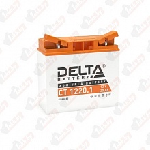 Аккумулятор Delta AGM СТ 1220 (20 A/h) 260A R+