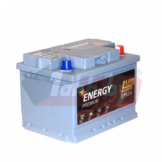 Energy Premium EP654 (65 A/h), 640A R+ низ.