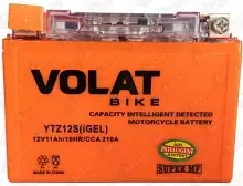 Аккумулятор VOLAT YTZ12S (iGEL) (11 A/h), 210A L+