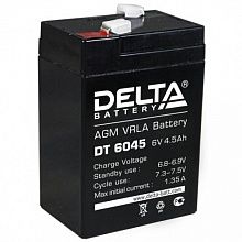 Аккумулятор Аккумулятор для ИБП Delta DT 6045 6V-4.5 Ah