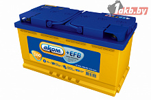 Аккумулятор АКОМ +EFB 6CT-100 Евро (100 A/h), 950А R+