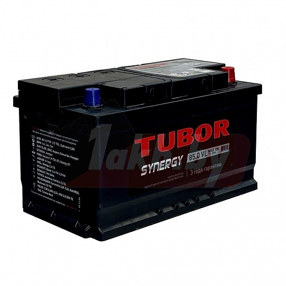 TUBOR SYNERGY (85 A/h), 800A R+ низ.