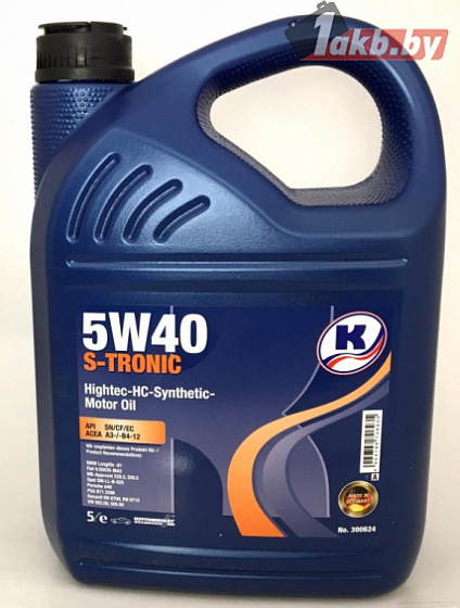 Масло Kuttenkeuler S-Tronic 5W-40, 5л