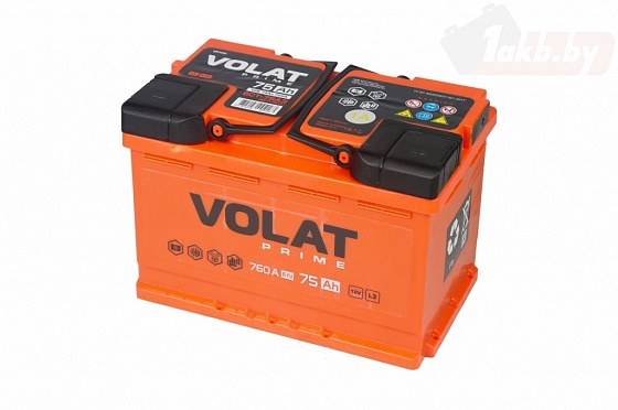 VOLAT Prime (75 A/h), 760A L+