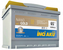 Аккумулятор Inci aku nano gold 65 Ah