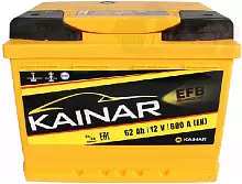 Аккумулятор KAINAR EFB (62A/h), 600A R+
