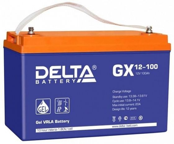 Аккумулятор для ИБП Delta GX 12-100 12V-100 Ah