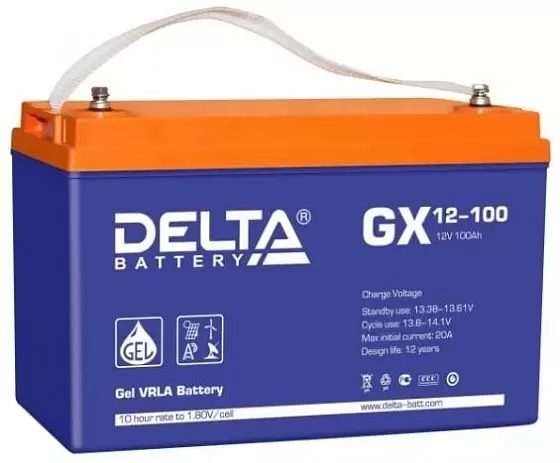для ИБП Delta GX 12-100 12V-100 Ah