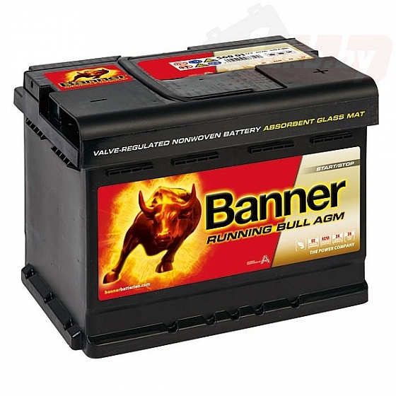 Banner Running Bull AGM 56001 (60 A/h), 640А R+