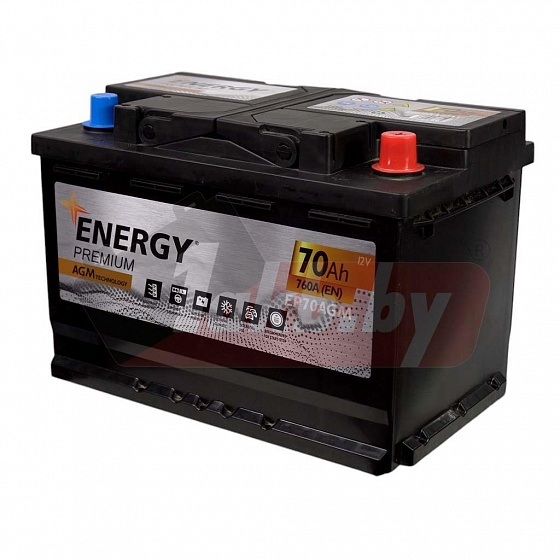 Energy Premium AGM (70 A/h), 760A R+